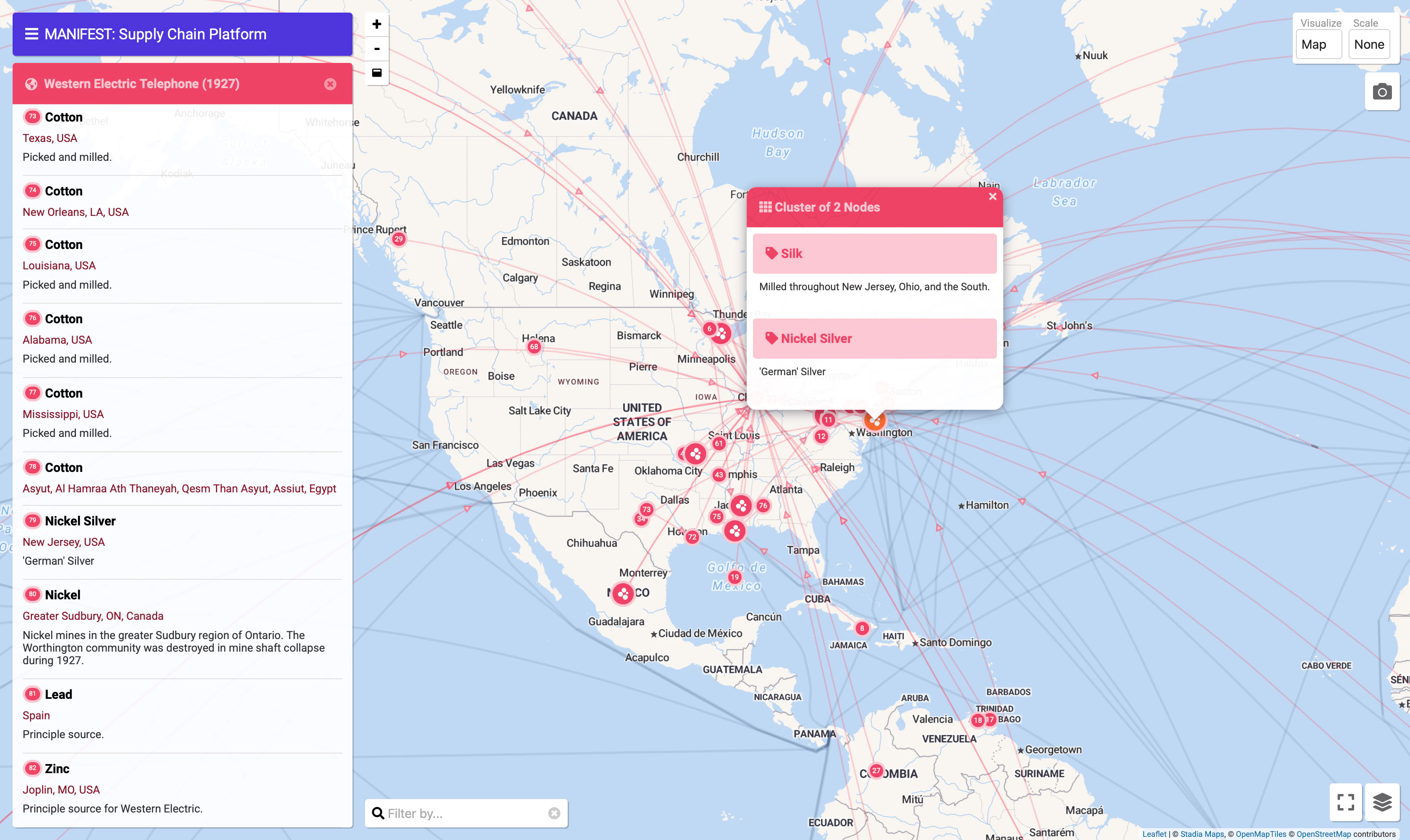 Clustered Popups