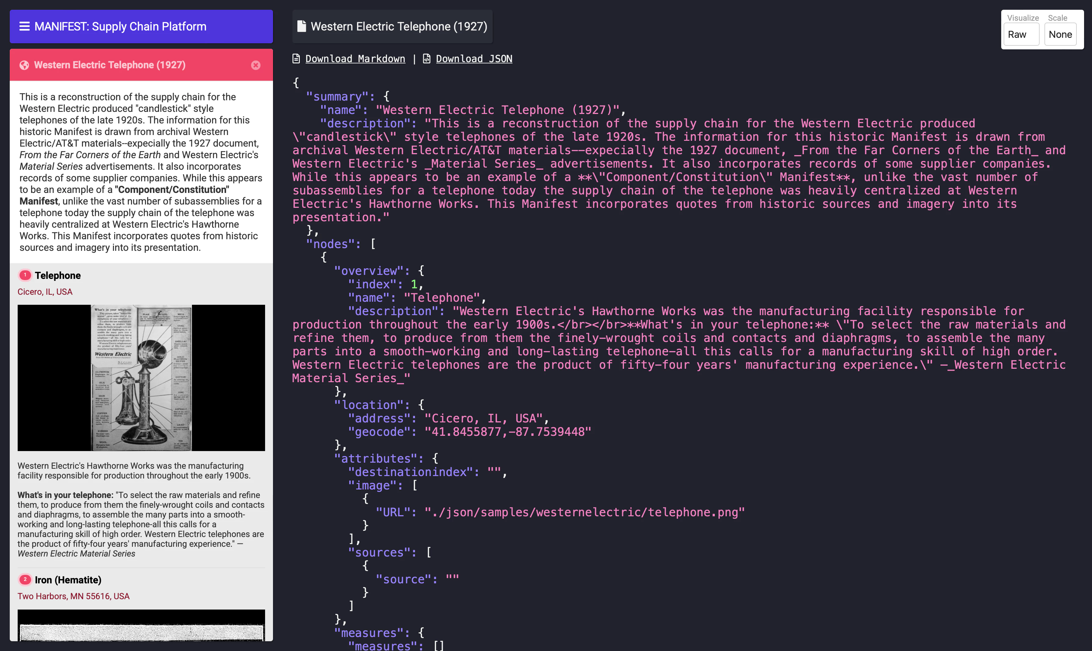 Manifest JSON